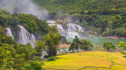 Ban gioc waterfall, trung khanh, vietnam