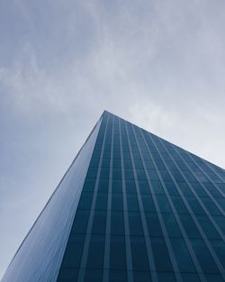 Low angle view of modern building