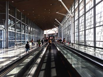 Scene at the airport