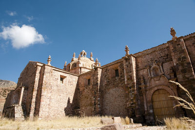 Low angle view of a temple