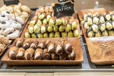 Close-up of food for sale