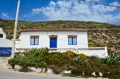 House against sky