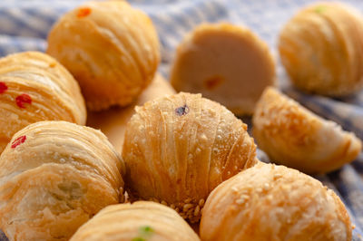 Close-up of cupcakes