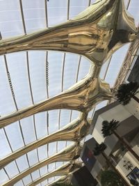 Low angle view of built structure against sky