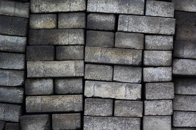 Full frame shot of stone wall