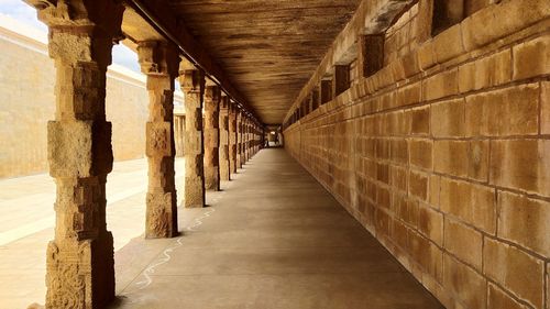 Corridor of building