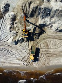 Construction site at the sea