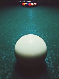 Close-up of illuminated lamp