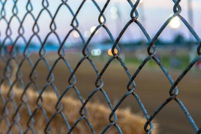 Full frame shot of chainlink fence