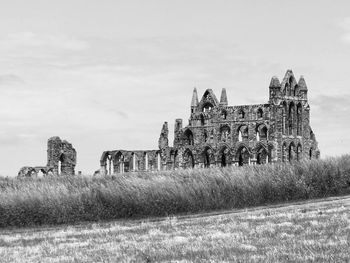 Old ruins of building