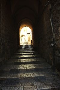 View of tunnel