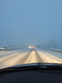 Cars moving on road