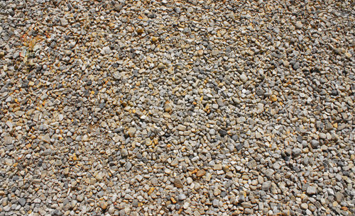 Full frame shot of pebbles on beach