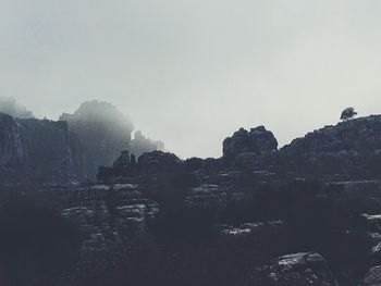 Scenic view of mountains