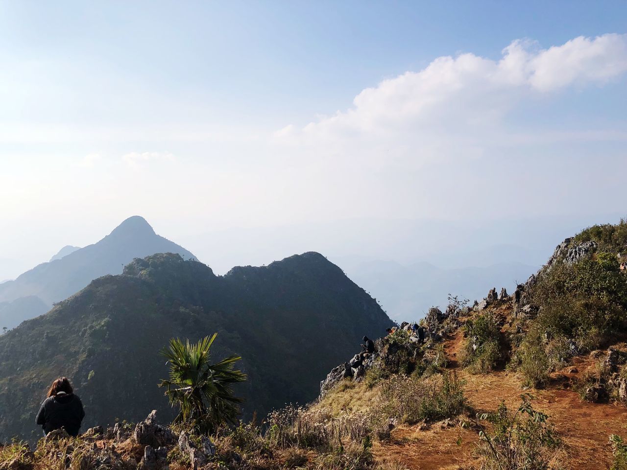 MOUNTAIN RANGE AGAINST SKY