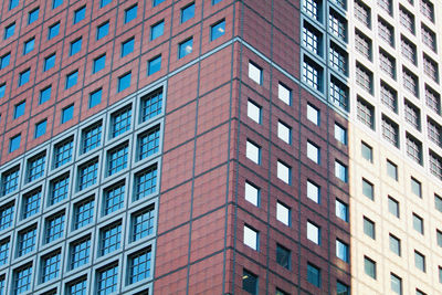 Full frame shot of modern building in city