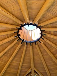 Low angle view of ceiling in building