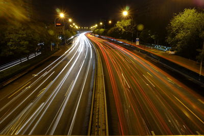 Light rail of beijing north second ring road traffic flow