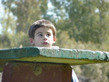 Portrait of boy