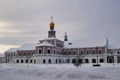 Low angle view of building against sky
