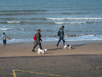 People on beach