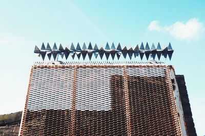 Low angle view of built structure