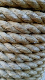 Full frame shot of ropes