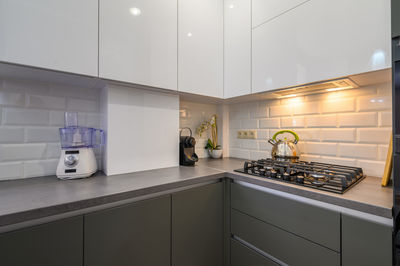 Interior of kitchen at home