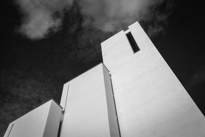 Low angle view of building against sky