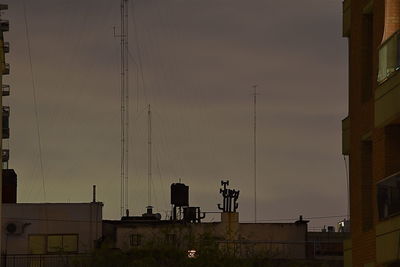 Buildings in the background