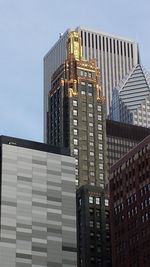 Low angle view of modern office building