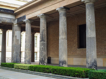 Low angle view of historical building