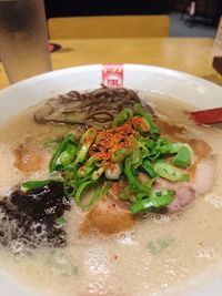 Close-up of food in bowl