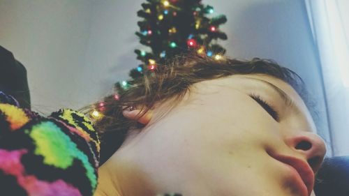 Close-up of woman dancing