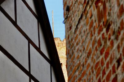 Low angle view of building against sky