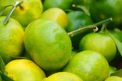 Close-up of fruits for sale at market stall