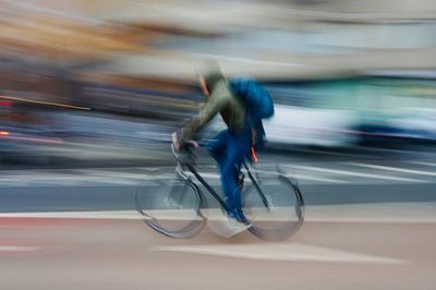 Bike transport method in bilbao city spain