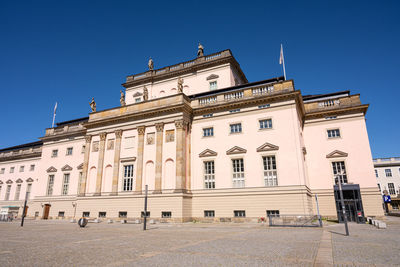 The berlin state opera at the unter den linden boulevard