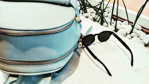 Close-up of food on table