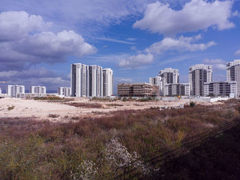 A photo of a construction site in kiryat bialik  northern israel