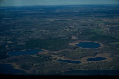 Aerial view of landscape