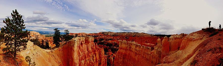 Panoramic view of landscape against sky