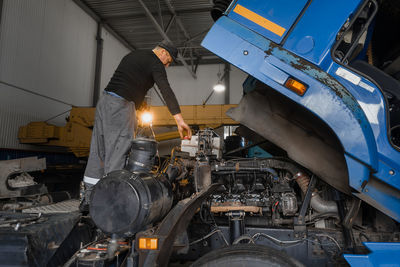 Man working in factory