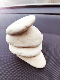 Close-up of bread on table