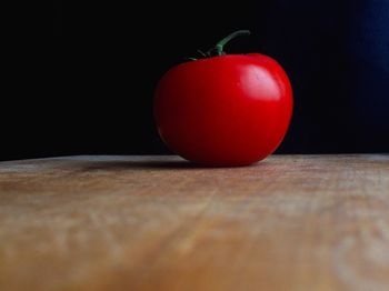 Close-up of tomatoes on table