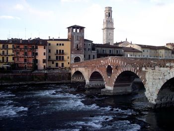 View of buildings in city