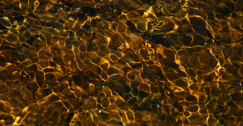 Full frame shot of water in sea