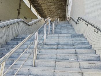 Low angle view of stairs