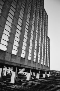 Low angle view of modern building