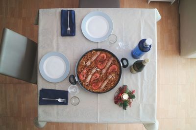 Close-up of food in plate